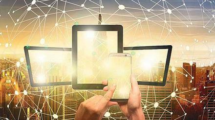 Vernetzte Welt. Die großen Chancen von 5G liegen vor allem in der digitalen Industrie 4.0.