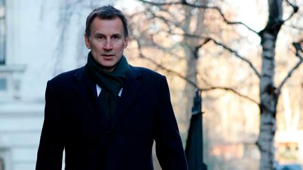 "Ein bisschen Extra-Zeit": Der britische Außenminister Jeremy Hunt hält eine Verschiebung des Brexits nicht für ausgeschlossen.