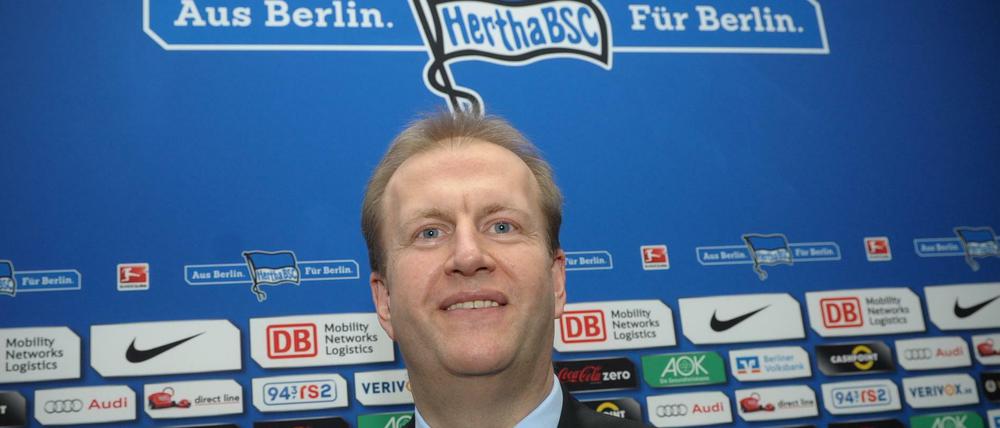 Herthas Mann der Zahlen. Ingo Schiller.