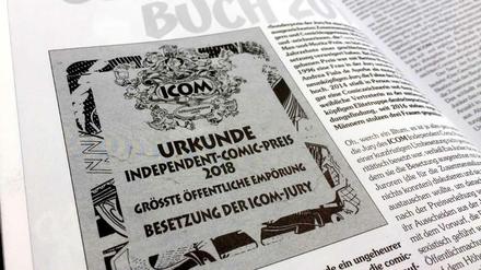Ein Ausschnitt aus dem Vorwort des ICOM-Comic-Jahrbuchs 2019.