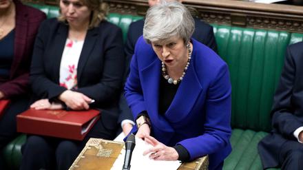 Will mit der EU verhandeln: Theresa May, Premierministerin von Großbritannien. 