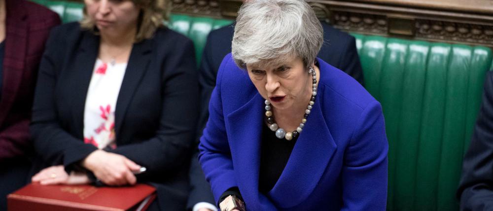Will mit der EU verhandeln: Theresa May, Premierministerin von Großbritannien. 