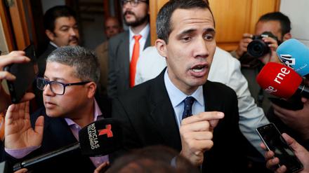 Venezuelas selbsternannter Interimspräsident Juan Guaido. 