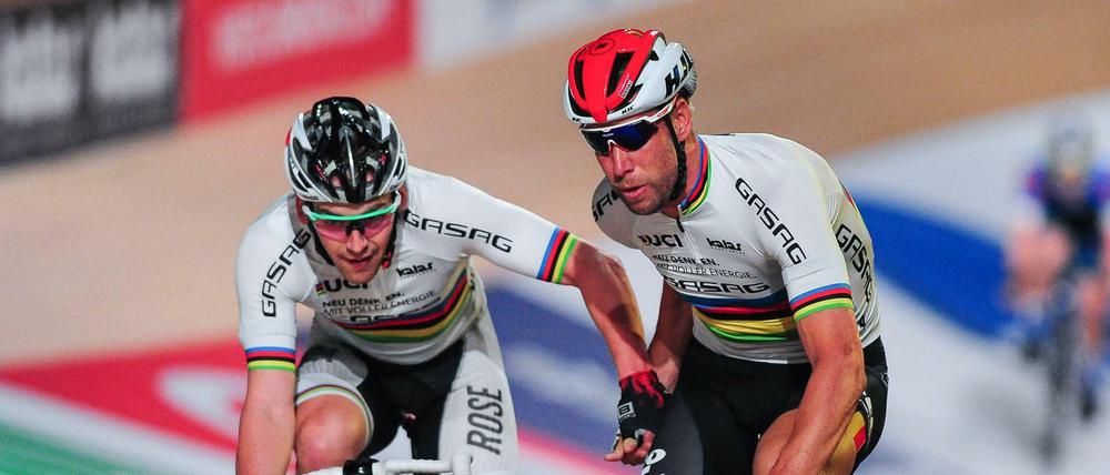 Theo Reinhardt und Roger Kluge holten sich den entscheidenden Vorsprung erst in den letzten Runden. 