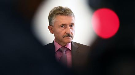 Brandenburgs Innenminister Karl-Heinz Schröter (SPD).