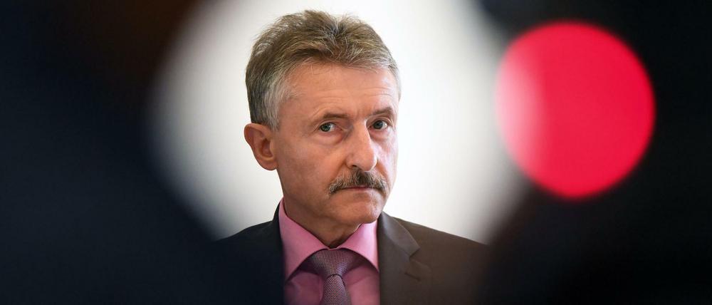 Brandenburgs Innenminister Karl-Heinz Schröter (SPD).