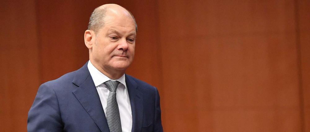 Bundesfinanzminister Olaf Scholz (SPD). 