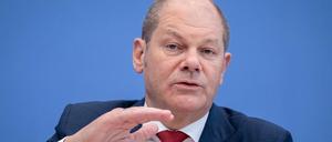 Olaf Scholz (SPD), Bundesminister der Finanzen.