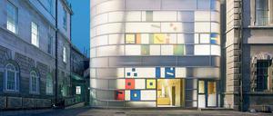 Leuchten. Opak schimmert das 2017 eröffnete „Barts“ von Steven Holl im Osten Londons. 