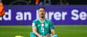Seine kurze Karriere in der Nationalmannschaft hat Sandro Wagner schon beendet, nun verlässt er auch die Bundesliga.