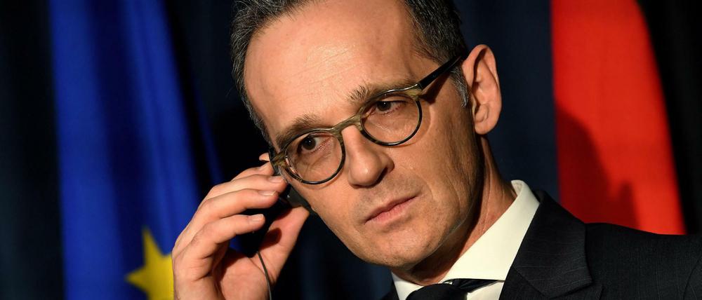 Bundesaußenminister Heiko Maas, SPD.
