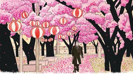 Reise ohne Ziel: Eine Szene aus „Berichte aus Japan – Ein Zeichner auf Wanderschaft“.