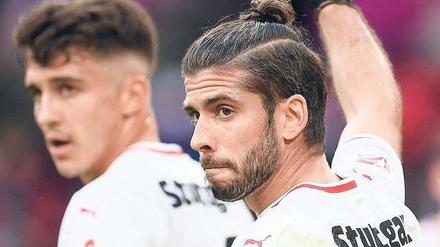 Im Leistungsloch. Stuttgarts Profi Emiliano Insua und seine Mitspieler stecken in der Krise.