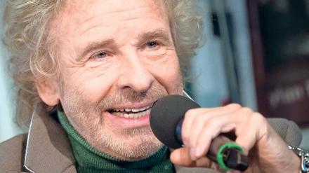 Sieht sich nicht als Literaturpapst, eher als Literaturkaplan. Von Ende März an stellt Thomas Gottschalk im BR-Fernsehen Bücher und deren Autoren vor. 