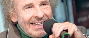 Sieht sich nicht als Literaturpapst, eher als Literaturkaplan. Von Ende März an stellt Thomas Gottschalk im BR-Fernsehen Bücher und deren Autoren vor. 