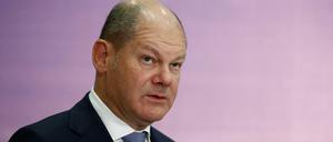 Bundesfinanzminister Scholz (SPD)