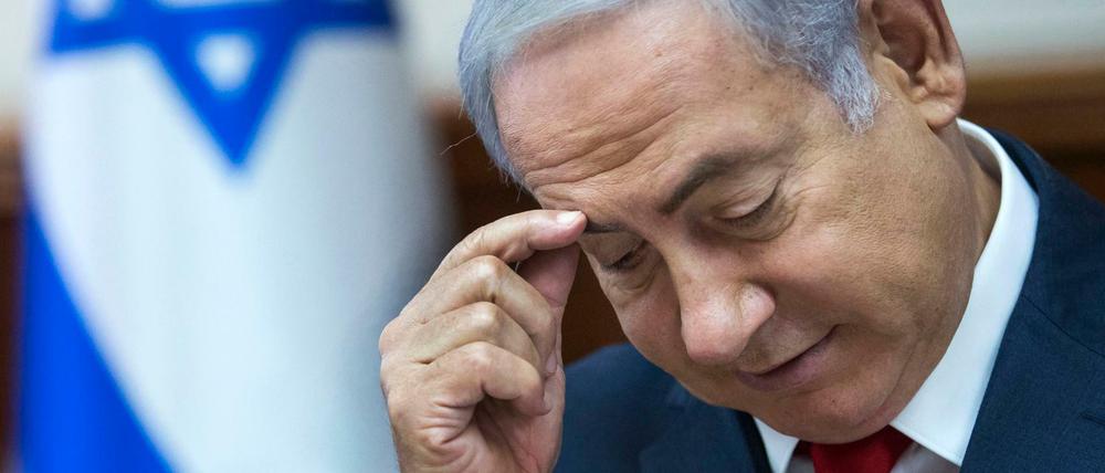 Benjamin Netanjahu, Ministerpräsident von Israel