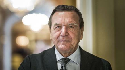Altkanzler Gerhard Schroeder im September 2018 in Berlin.