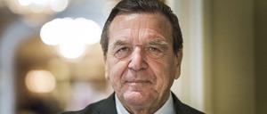 Altkanzler Gerhard Schroeder im September 2018 in Berlin.