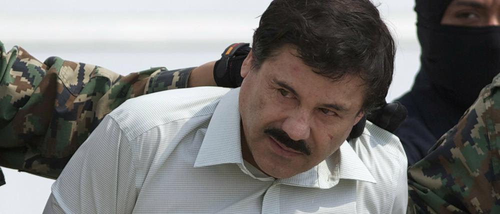 Der mexikanische Drogenboss Joaquin "El Chapo" Guzman 
