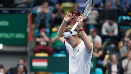 Souverän. Alexander Zverev hielt das Davis-Cup-Team auf Kurs.