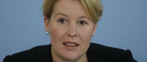Bundesfamilienministerin Franziska Giffey (SPD).