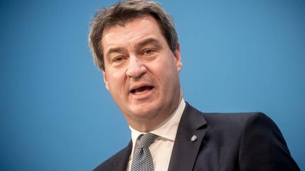 Markus Söder, Vorsitzender der CSU und Ministerpräsident von Bayern.