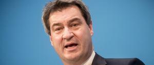 Markus Söder, Vorsitzender der CSU und Ministerpräsident von Bayern.