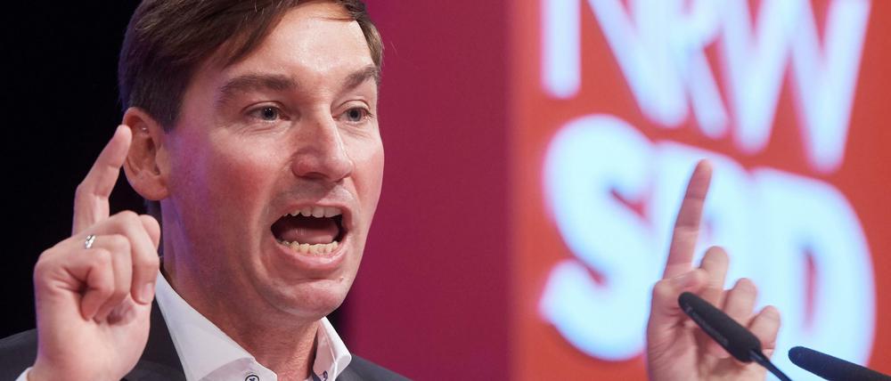 SPD-Landesvorsitzender Sebastian Hartmann.