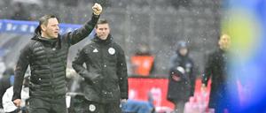 Flockig war nur das Wetter. Das Berliner Spiel am Samstag konnte Herthas Trainer Pal Dardai eher weniger gefallen.