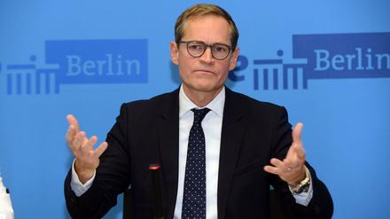 Berlins Regierender Bürgermeister Michael Müller (SPD).