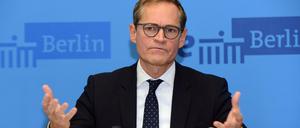 Berlins Regierender Bürgermeister Michael Müller (SPD).