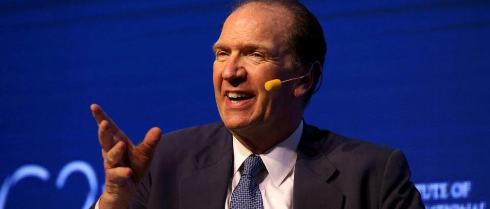 Der 62-jährige David Malpass ist ein amerikanischer Ökonom.