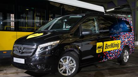 Der Berlkönig ist ein Shuttle-Service der BVG.