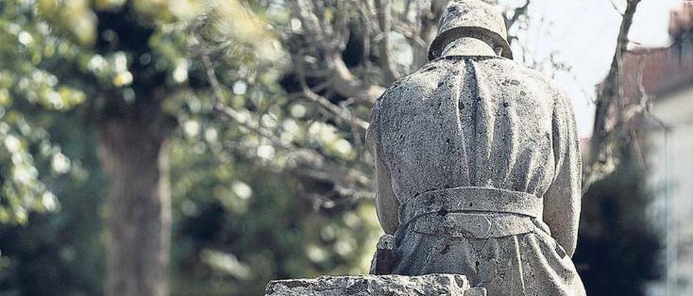 Gedanken zur ersten deutschen Republik: Ein Kriegerdenkmal in Fürstenberg. 