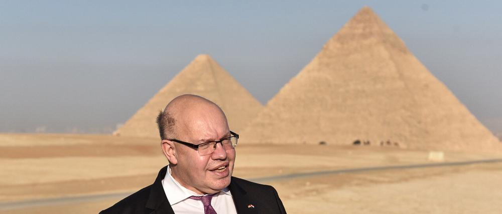 Wirtschaftsminister Altmaier war gerade in Ägypten.