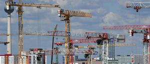 Zu hoch: Nach Schätzungen der Wohnungsunternehmen können diese nur fast 1000 Wohnungen weniger fertigstellen, als geplant. 