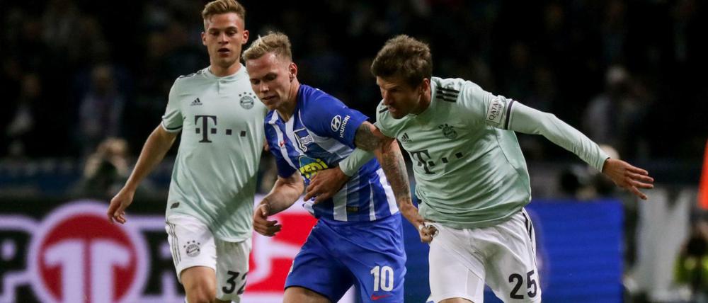 Hertha hat in dieser Saison die Münchner schon geschlagen. Im September erzielte auch Ondrej Duda ein Tor zum 2:0.