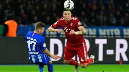 Maximilian Mittelstädt brachte die Bayern und Niklas Süle mit seinem frühen Führungstor ins Stolpern, aber am Ende setzte sich doch der Favorit durch.