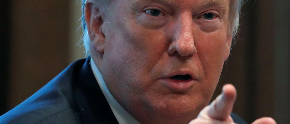 US-Präsident Donald Trump ist stolz auf seine Leistungen. 