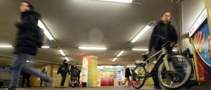 Der S- und U-Bahnhof Neukölln.