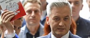 Robert Biedron, Bürgermeister der polnischen Stadt Slupsk, hat am Sonntag eine neue Partei gegründet.
