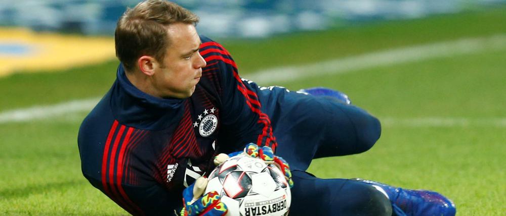 Manuel Neuers Einsatz gegen Hertha BSC ist fraglich.