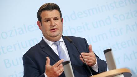 Bundesarbeitsminister Hubertus Heil (SPD) Vorschläge zur Grundsicherung sind nicht durchdacht.