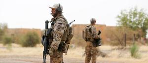 Bundeswehrsoldaten in der malischen Stadt Gao.