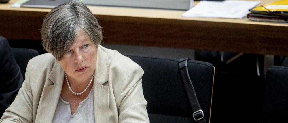 Die CDU nennt sie eine "Bauverhinderungssenatorin": Katrin Lompscher (Linke), verantwortlich für Stadtentwicklung und Bauen.