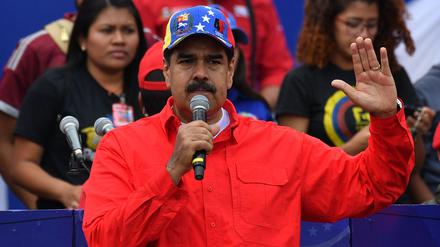 Unbeirrbar: Machthaber Nicolas Maduro. 