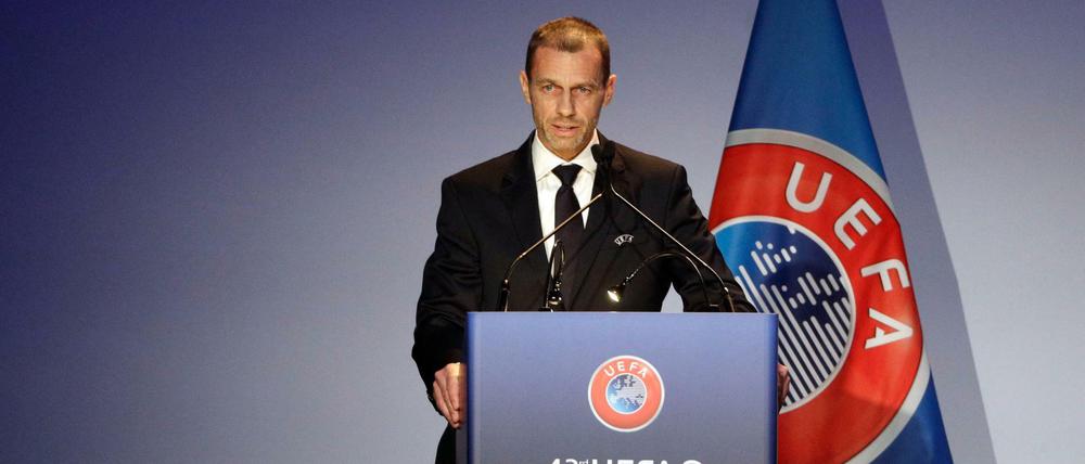 Der alte neue Präsident der Uefa. Aleksander Ceferin wurde in seinem Amt bestätigt.