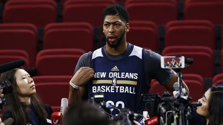 Gefragter Mann. Am Tag der NBA-Trading-Deadline richten sich alle Augen auf Anthony Davis.