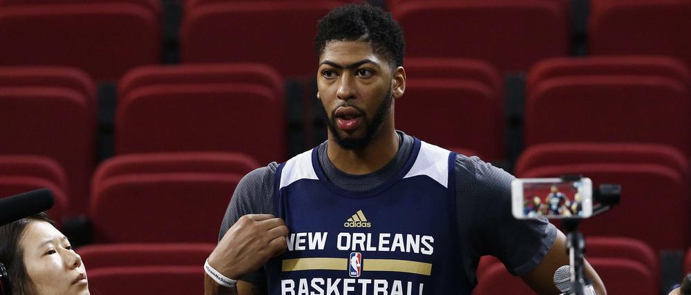 Gefragter Mann. Am Tag der NBA-Trading-Deadline richten sich alle Augen auf Anthony Davis.